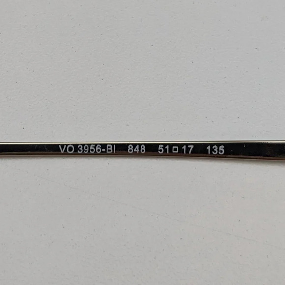 🕶️Vogue VO3956-BI 848 Eyeglasses 51/17 135 /KAI306🕶️​​ - Picture 3 of 7